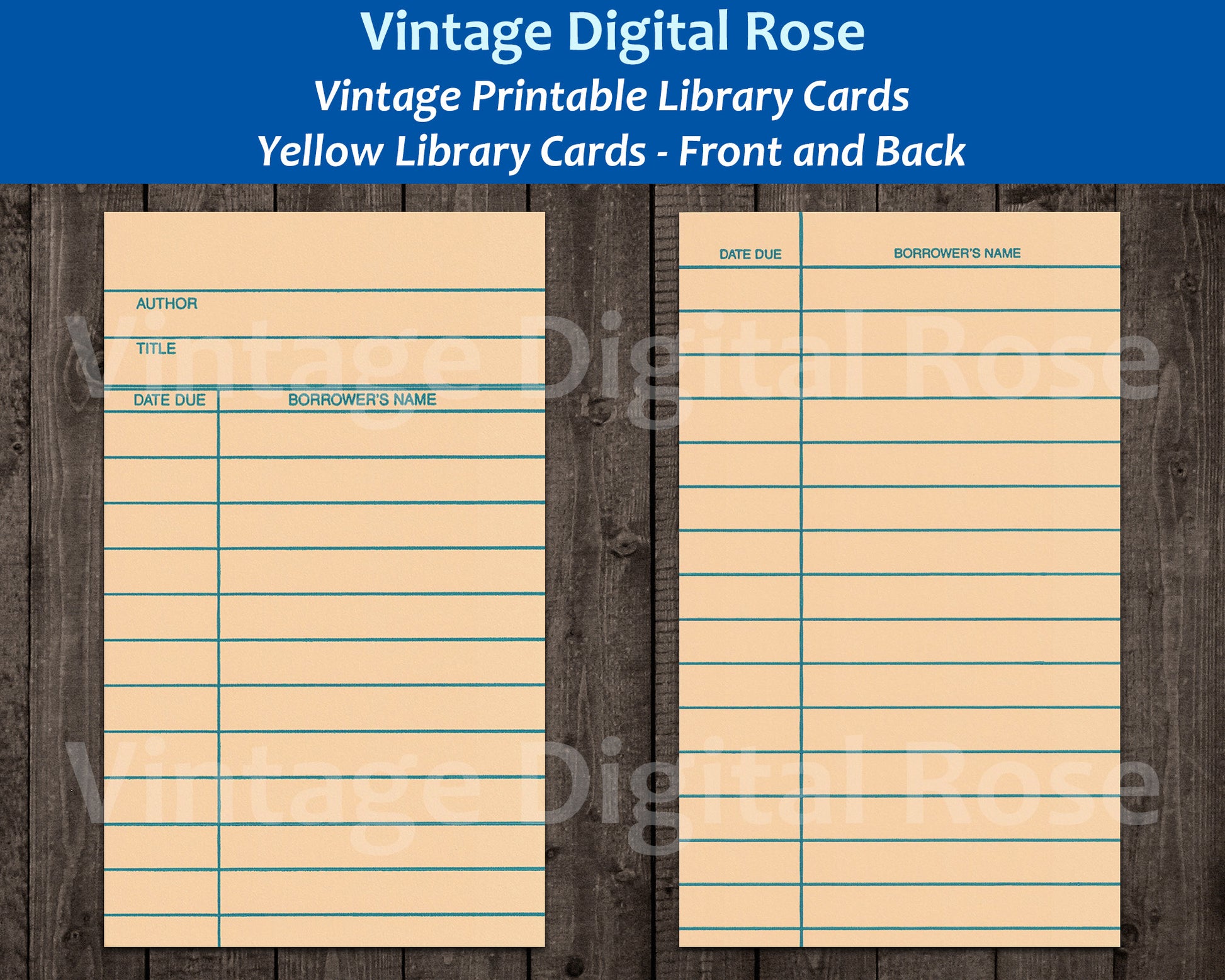 Vintage Printable Yellow Library Card Front and Back Digital Collage S – VintageDigitalRose vintage-printable-yellow-library-card-front-and-back-digital-collage-s-vintagedigitalrose