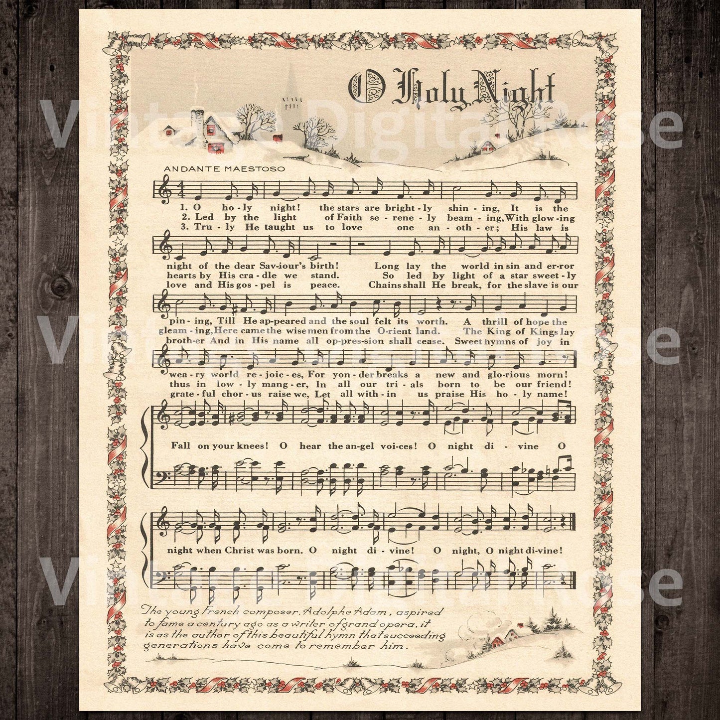 printable-vintage-christmas-carols-color-illustrations-best-sellers-to-vintagedigitalrose for Old Free Printable Vintage Christmas Sheet Music Printable Vintage Christmas Carols Color Illustrations Best Sellers To – VintageDigitalRose for Old Free Printable Vintage Christmas Sheet Music