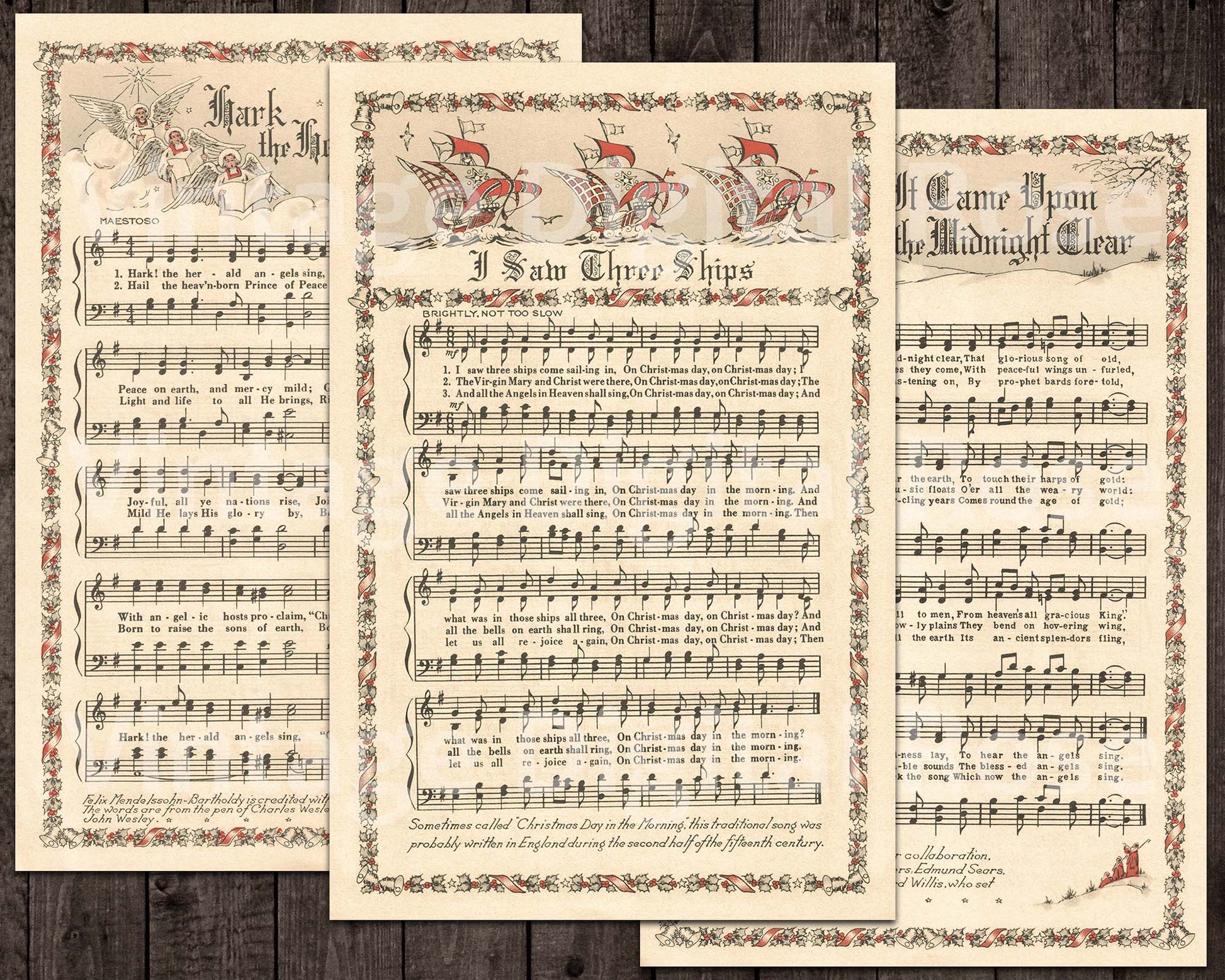 printable-vintage-christmas-carols-color-illustrations-best-sellers-to-vintagedigitalrose for Christmas Carols Sheet Music Free Printable Printable Vintage Christmas Carols Color Illustrations Best Sellers To – VintageDigitalRose for Christmas Carols Sheet Music Free Printable