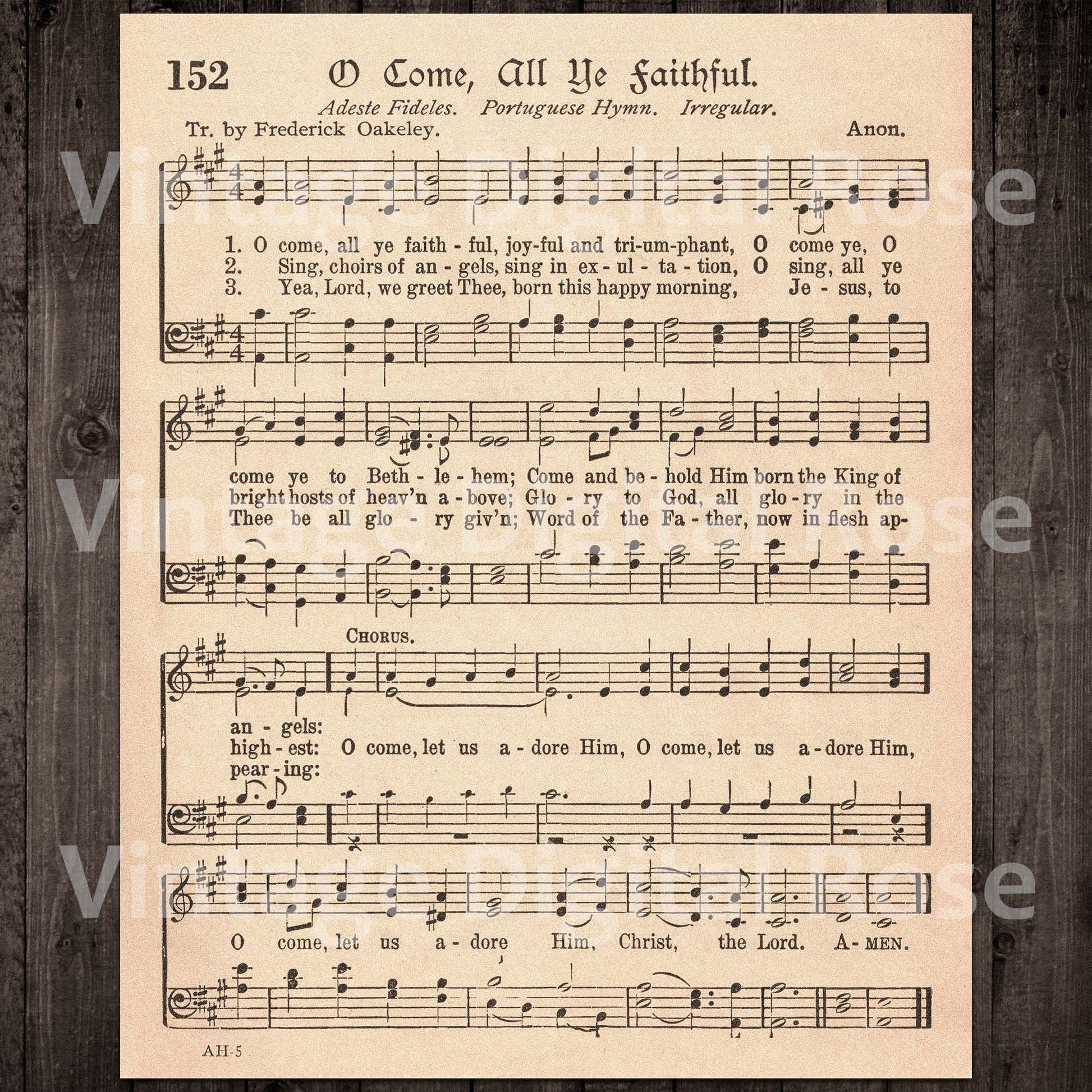 TheAmericanHymnalBestSellersChristmasHymnsSetof3ListingPhoto4 printable vintage christmas hymns set of 3 sheet music top christmas carols - silent night, joy to the world, o come, all ye faithful